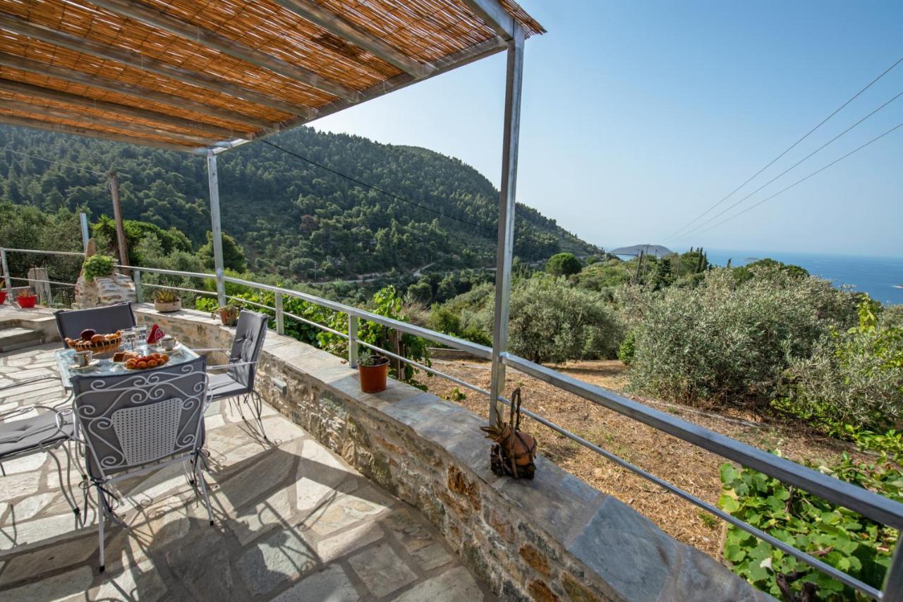 Oneiro Cottage Skopelos Buitenkant foto