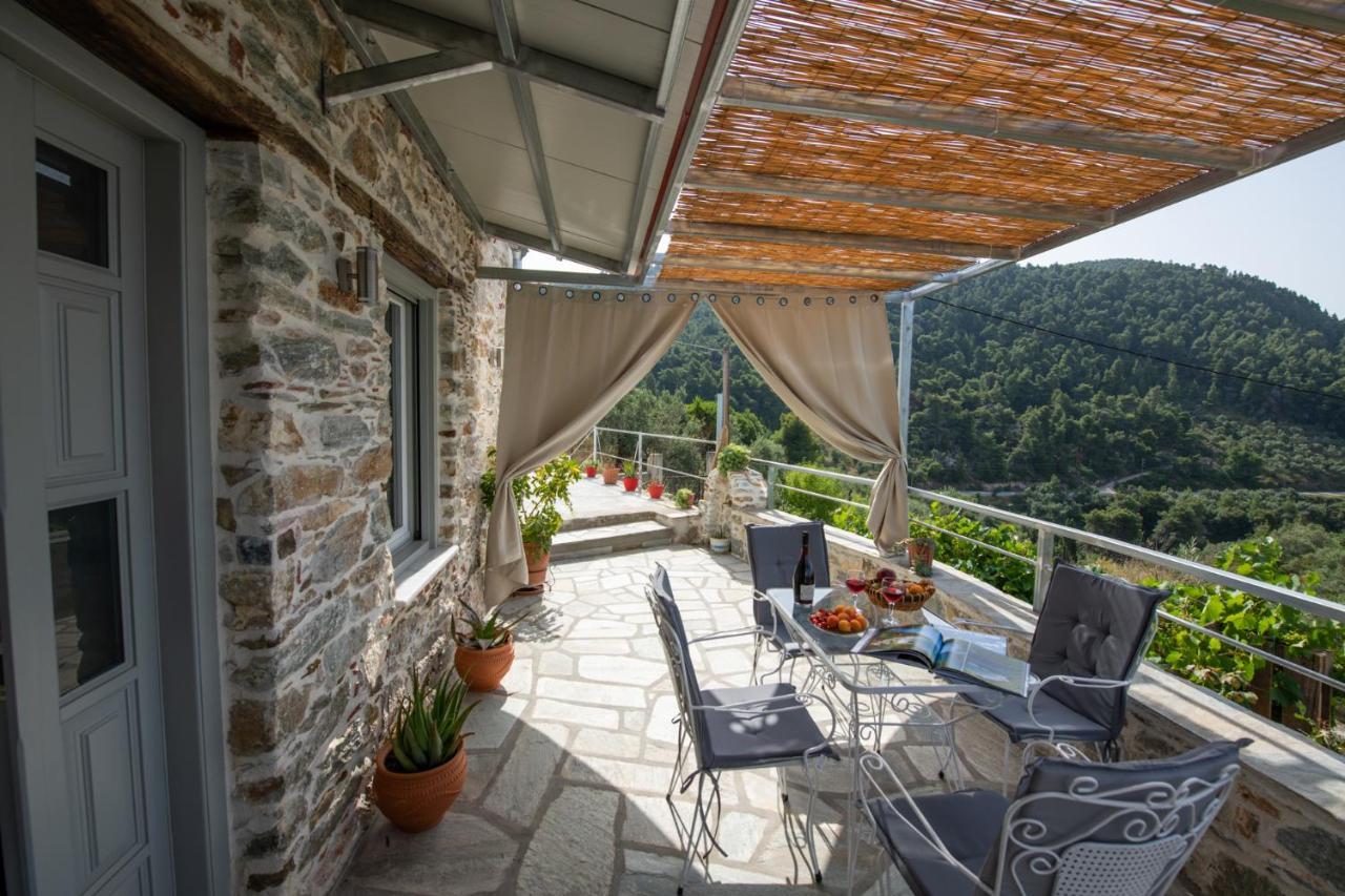 Oneiro Cottage Skopelos Buitenkant foto