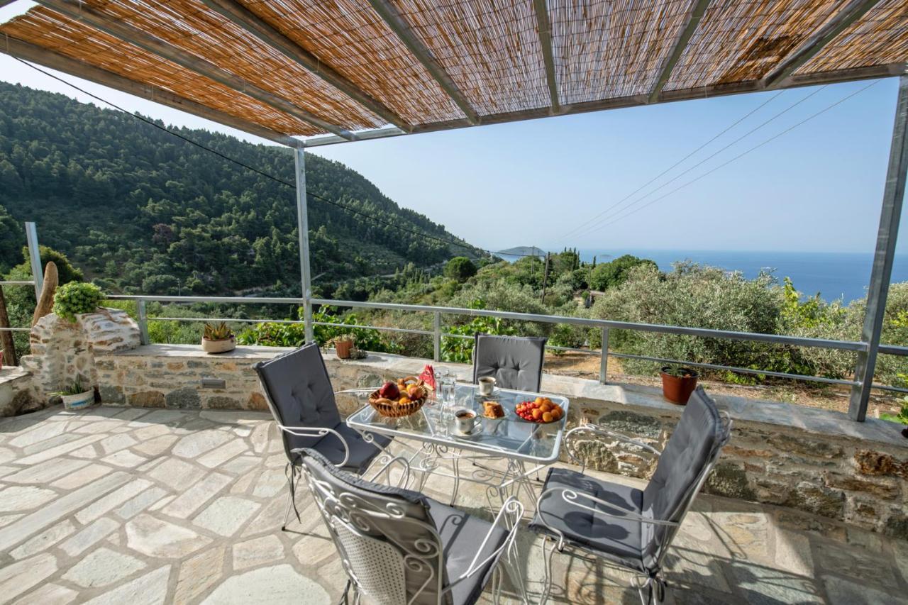 Oneiro Cottage Skopelos Buitenkant foto