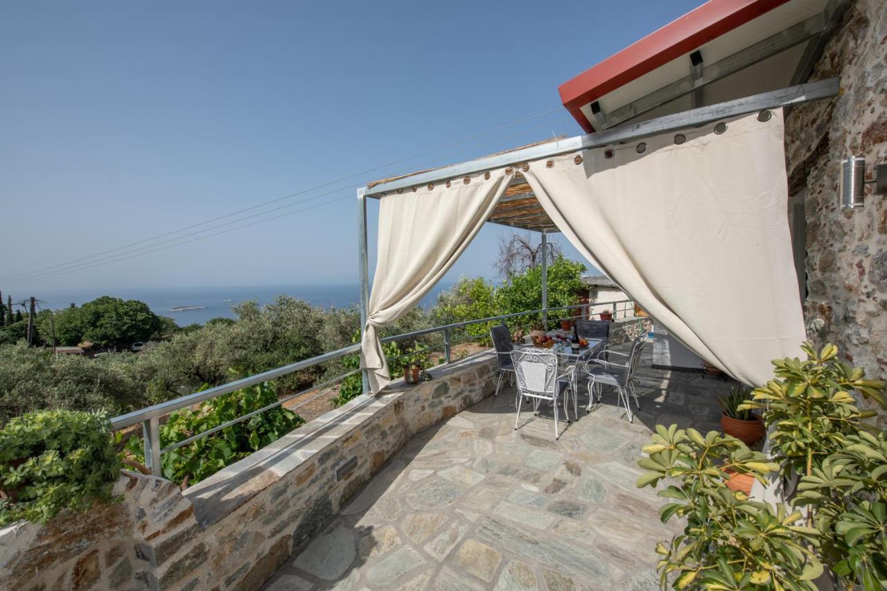 Oneiro Cottage Skopelos Buitenkant foto