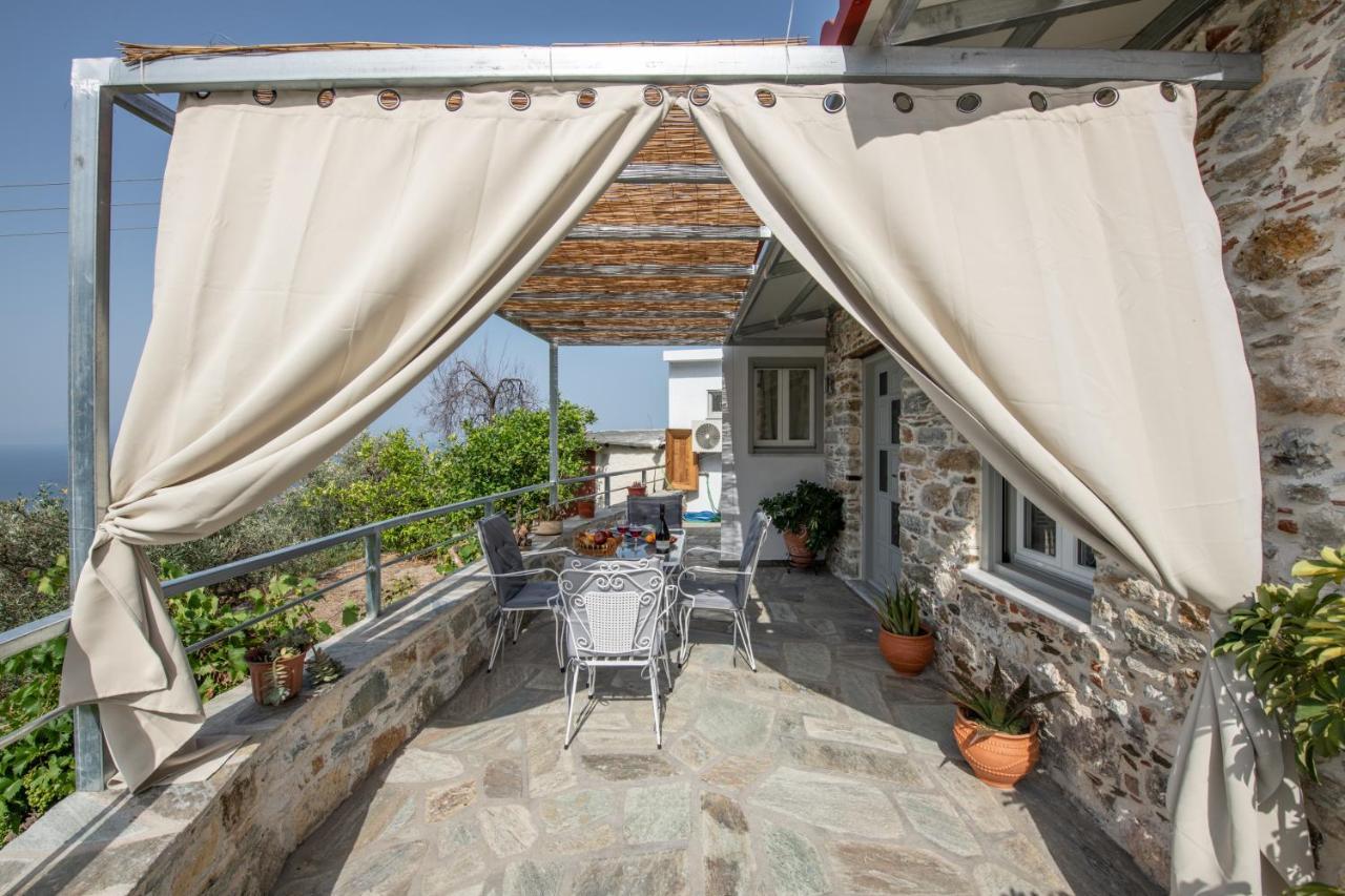 Oneiro Cottage Skopelos Buitenkant foto